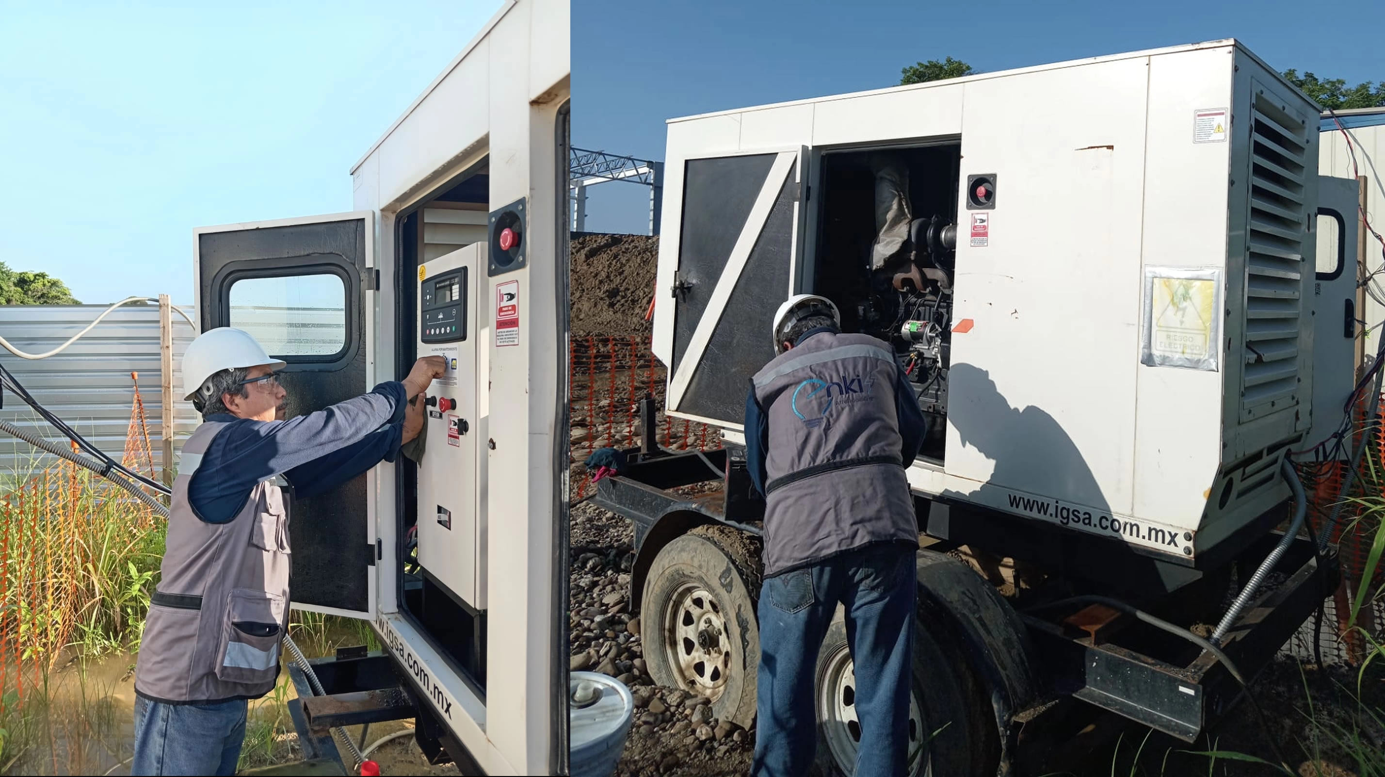 Instalación y Soporte Técnico para Plantas Eléctricas